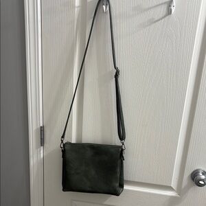 Chic Forest Green Crossbody Bag
